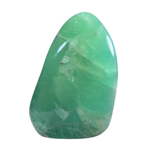 Fluorite Freeform Polished Green Stone Crystal Mineral 4 In Tall Decor China - Picture 2 of 7